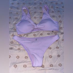Large purple bikini